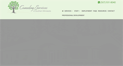 Desktop Screenshot of counseling-services.org
